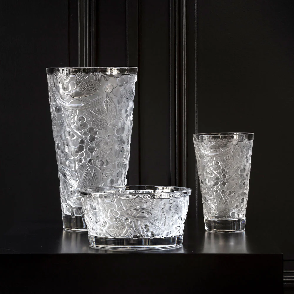 Merles et Raisins medium vase - Image 3